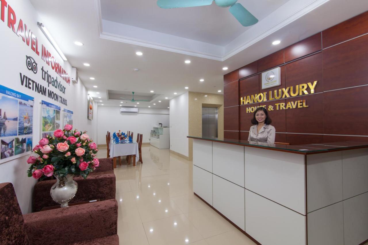 Hanoi Luxury House & Travel Bagian luar foto